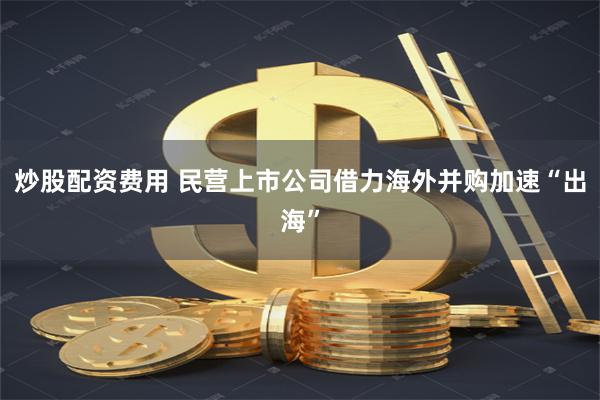 炒股配资费用 民营上市公司借力海外并购加速“出海”